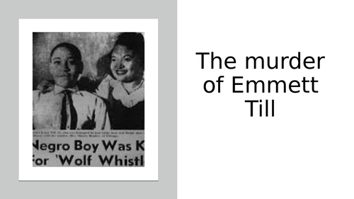 Emmett Till | Teaching Resources