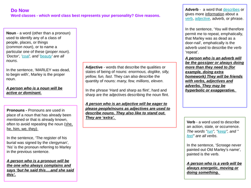 A Christmas Carol - Gcse English Lit | Teaching Resources