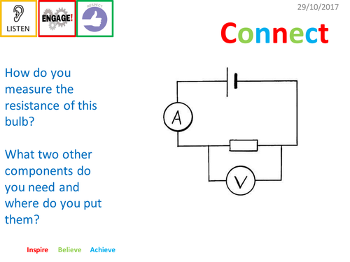 Lesson 7-8 Plotting a Resistance Graph - KS3 Electricity