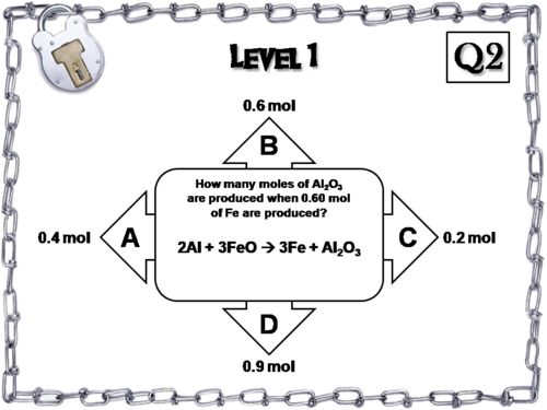 stoichiometry escape room level 2 answer key  rosettetangari