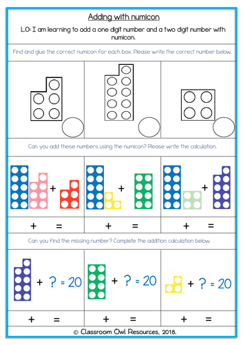 Year 2 Maths: Expanded Addition Method (differentiated worksheets ...