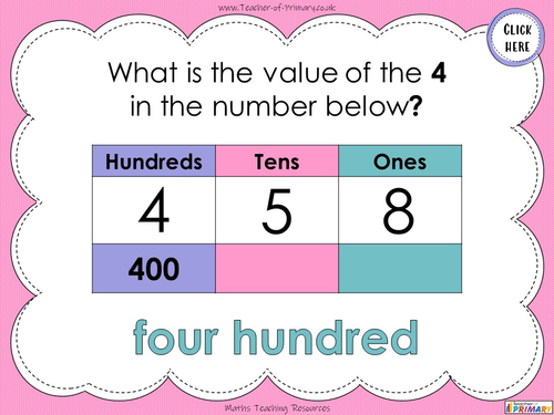 year 3 place value homework