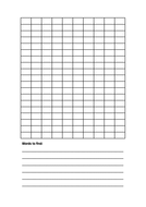 word search grid teaching resources