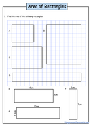 Area Of Irregular Shapes and Rectangles | Teaching Resources