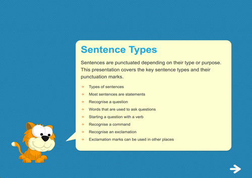 Sentence Types Teaching Presentation Year 2 Spag Teaching Resources 4770