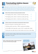 Relative clause examples ks2 picture