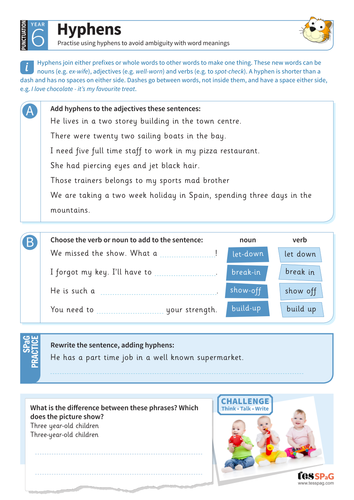 hyphens-worksheet-year-6-spag-teaching-resources