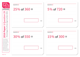 Year 6 percentages worksheet pdf picture