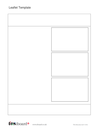 Creating An Information Leaflet Ks2 – DLPF