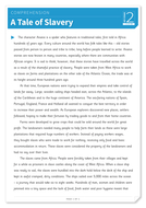 A Tale of Slavery - Text and Questions Exercise - Year 4 Reading