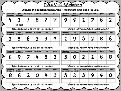 Place Value Year 5 Teaching Resources