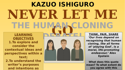 Never Let Me Go - The Human Cloning Debate!
