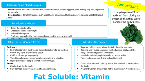 AQA GCSE Food Preparation & Nutrition section 1 lesson 7