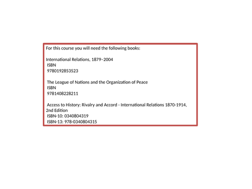 League of Nations Organisational Structure