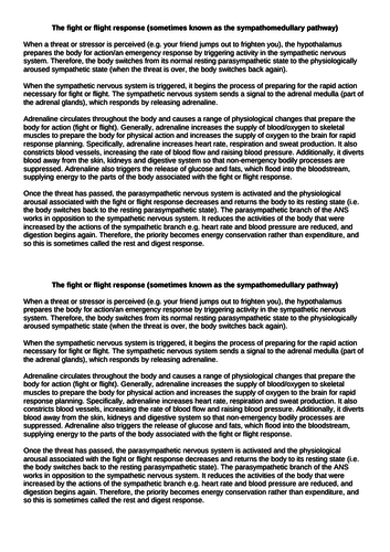 Fight or flight response complete lesson | Teaching Resources