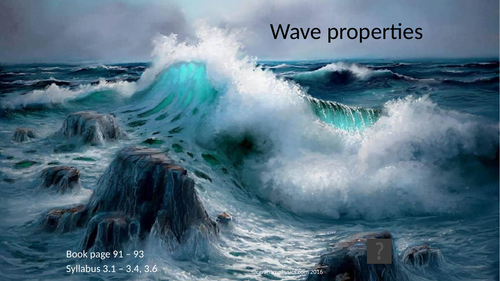 Unit 3 Waves Lesson 1 Wave properties Edexcel IGCSE Physics