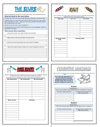 Demon Dentist KS2 Comprehension Activities Booklet!