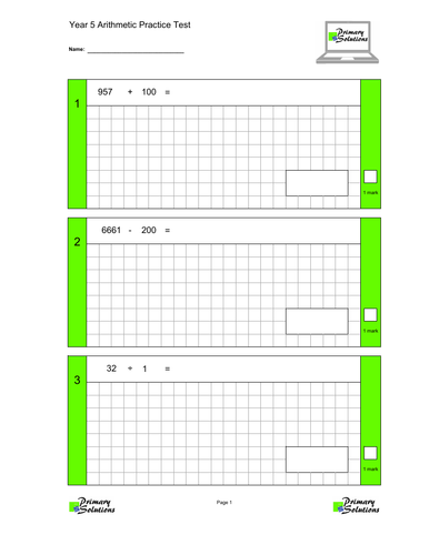 year-5-arithmetic-test-teaching-resources