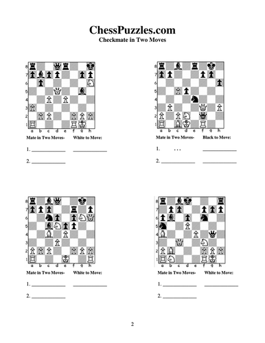 Chess Club Activities 