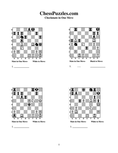 Chess club activities | Teaching Resources