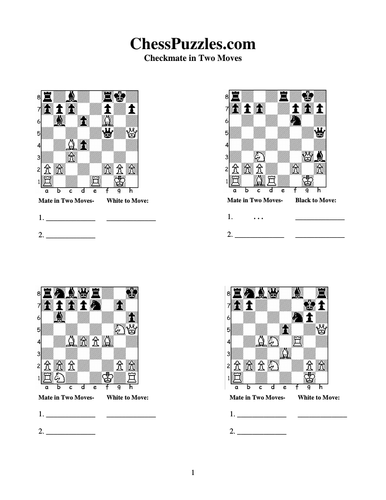 Chess club activities | Teaching Resources