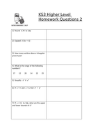 Year 8 maths worksheets pdf uk picture