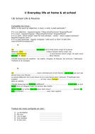 KS4 - Mat & Homework tasks - School Life and Routine - iGCSE | Teaching ...
