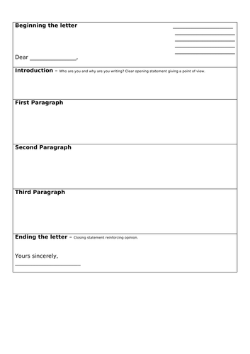 Year 3 Persuasive Writing: Letters- 8 Lesson pack including Grammar