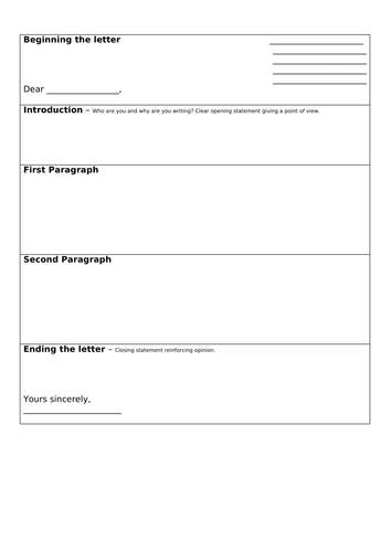 Year 3 Persuasive Writing: Letters- 8 Lesson pack including Grammar ...
