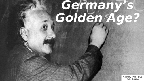 Did Germany experience a Golden Age during the 1920s?