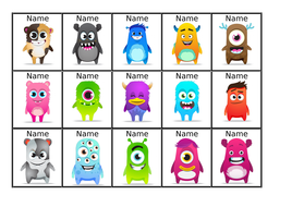 Class Dojo Editable Name Tags Teaching Resources