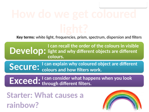 8Je Colour (Exploring Science)
