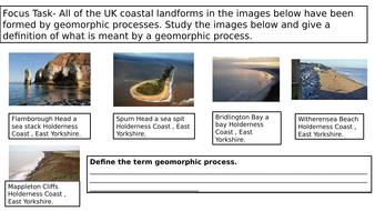 Holderness coast coursework image