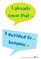 Reasoning Sentence Starters | Teaching Resources