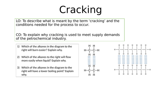 KS4 Cracking lesson