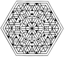 mandalas symmetry colouring 2d shapes | Teaching Resources