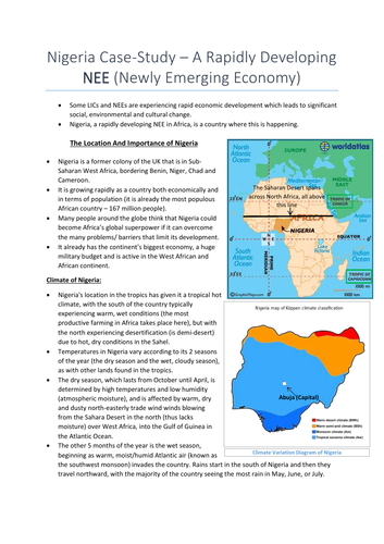 nigeria case study geography aqa