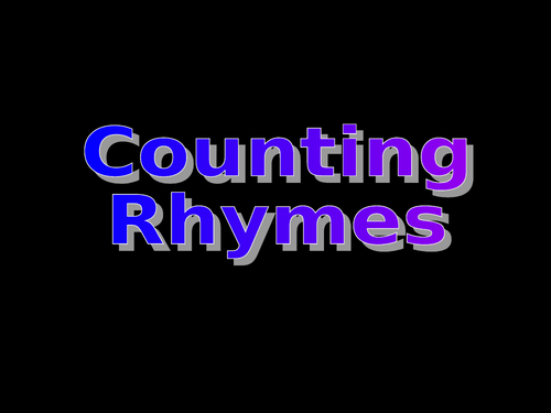 Counting Rhymes to 10