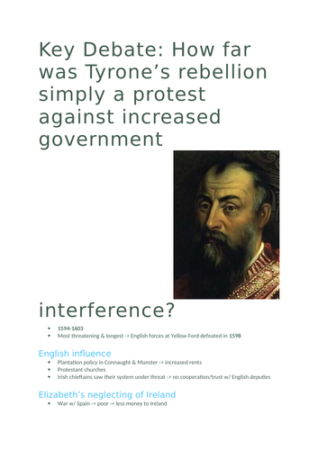 OCR A Level History - Tudor rebellions posters - everything you need ...