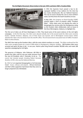 Freedom Rides, 1961 | Teaching Resources
