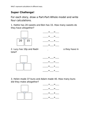 Collection Of Sheets For Year 2 Place Value Work Based On White Rose Maths Teaching Resources