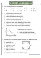 Rational & Irrational Numbers | Teaching Resources