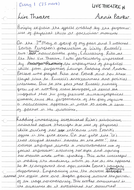 Descriptive essay about theatre picture