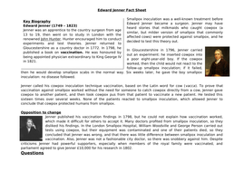edward jenner reflective essay example