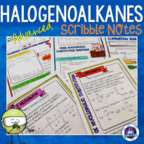 Halogenoalkanes Scribble Notes (Advanced)
