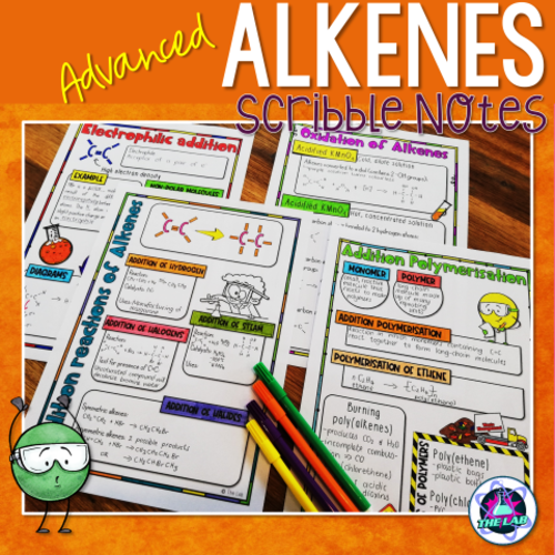 Alkenes Scribble Notes (Advanced)