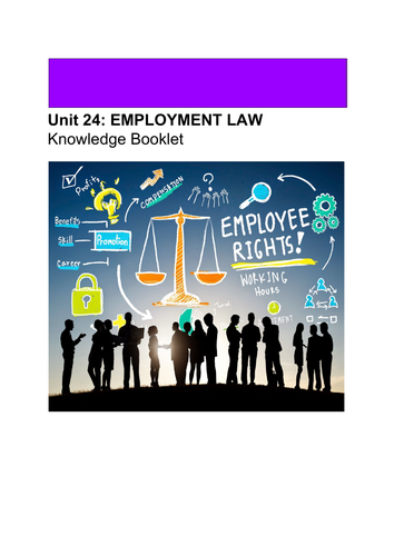 unit 24 employment law assignment 2
