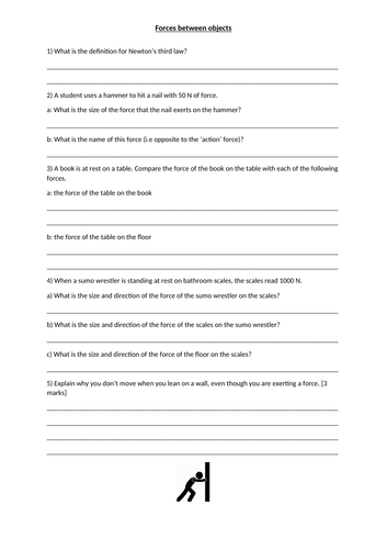 P8.2 Forces between objects (AQA)