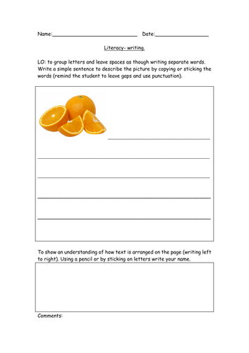 Literacy for SEN, Early Years, Primary, Reception, Preschoolers ...