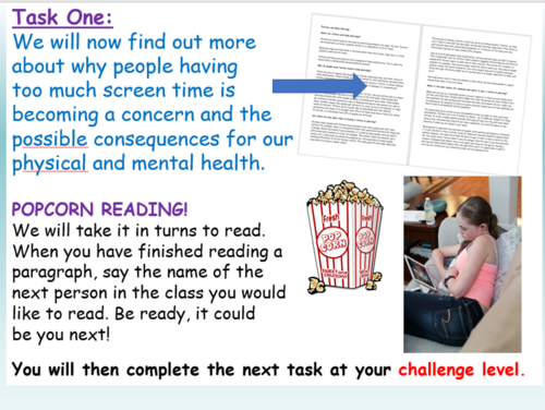 Online Safety - Screen Time | Teaching Resources
